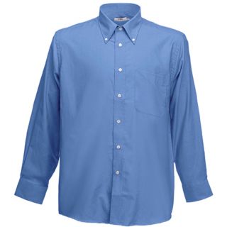 Chemise homme manches longues oxford SC65114 - Oxford Blue