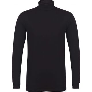 T-shirt homme col roulé Feel Good SFM125 - Black