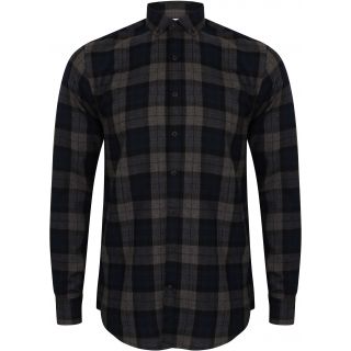 Chemise à carreaux SFM560 - Navy Check