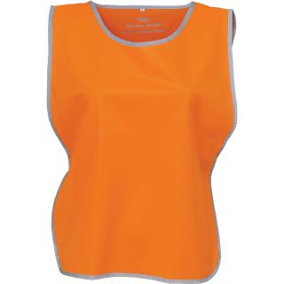 Chasuble à bordure réfléchissante HVJ259 - Hi Vis Orange