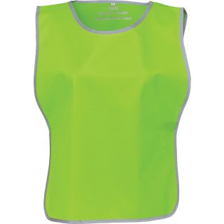 Chasuble à bordure réfléchissante HVJ259 - Lime