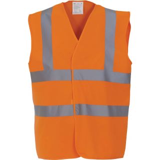 Gilet haute visibilité HVW100 - Hi Vis Orange