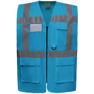 Gilet multifonction haute visibilité HVW801 - Sapphire