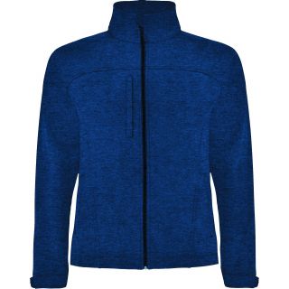 Softshell manches longues RUDOLPH bleu mariné chiné