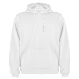 Sweat-shirt capuche avec poche kangourou CAPUCHA blanc