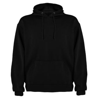 Sweat-shirt capuche avec poche kangourou CAPUCHA noir