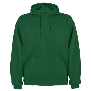 Sweat-shirt capuche avec poche kangourou CAPUCHA vert bouteille