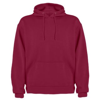 Sweat-shirt capuche avec poche kangourou CAPUCHA grenat
