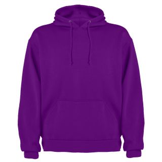 Sweat-shirt capuche avec poche kangourou CAPUCHA pourpre