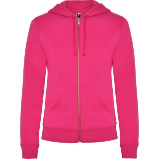 Sweat-shirt femme capuche VELETA rosacé