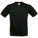 T-shirt homme manches courtes col V exact 150 CG153 - Black