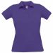 Polo femme manches courtes Safran Pure PW455 - Purple