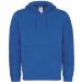 Sweat-shirt homme à capuche zippé WM647 - Royal Blue