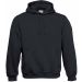 Sweat-shirt à capuche unisexe Hooded WU620 - Black