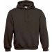 Sweat-shirt à capuche unisexe Hooded WU620 - Brown