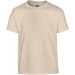 T-shirt enfant manches courtes heavy 5000B - Sand