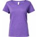 T-shirt femme Softstyle® Deep Scoop 64550L - Heather Purple
