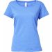 T-shirt femme Softstyle® Deep Scoop 64550L - Heather Royal
