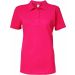 Polo femme Softstyle double piqué GI64800L - Heliconia