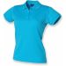 Polo femme Coolplus H476 - Turquoise