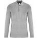 Polo homme manches longues K243 - Oxford Grey