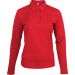 Polo femme jersey manches longues K247 - Red
