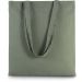Sac tote bag shopping basic KI0223 - DUSTY LIGHT GREEN - 38 x 42 cm