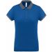 Polo femme piqué performance PA490 - Sporty Royal Blue / sporty grey
