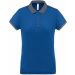 Polo femme piqué performance PA490 - Sporty Royal Blue / sporty grey