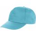 Casquette 5 panneaux Houston RC080X - Aqua