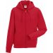 Sweat-shirt zippé capuche authentic RU266M - Classic Red
