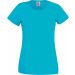 T-shirt femme manches courtes Original-T SC61420 - Azur Blue de face
