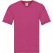 T-shirt homme col V Original-T SC61426 - Fuchsia