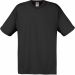 T-shirt homme manches courtes Original-T SC6 - Black, 100% coton 145 g/m² col rond avec bande de propreté