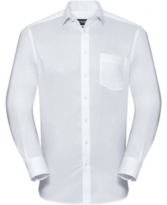 Chemise homme manches longues COOLMAX® RU972M - White