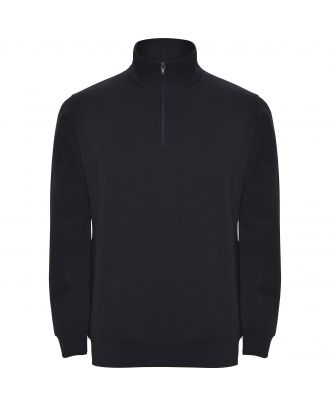 Sweat-shirt homme demi zip ANETO marine