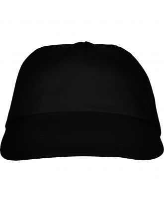 Casquette 5 panneaux BASICA noir