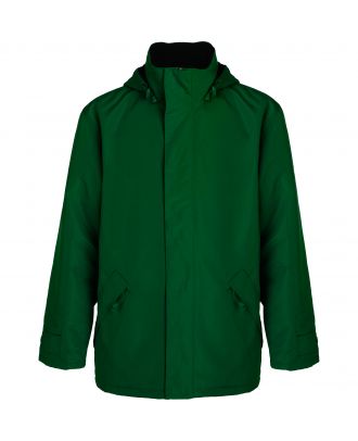 Parka col haut EUROPA vert bouteille