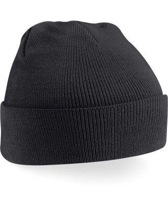 Bonnet original à revers B45 - Black-One Size