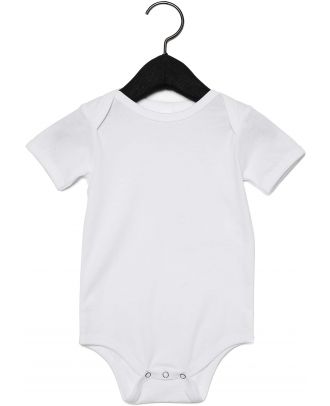 Body manches courtes bébé - White