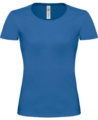 T-shirt femme col bateau Exact 190 TW041 - Royal Blue