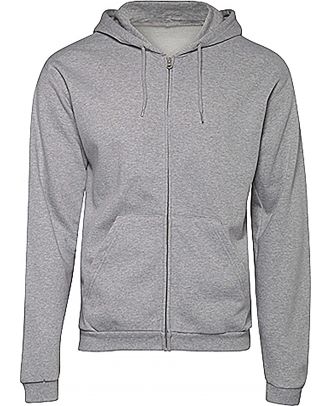 Sweatshirt capuche zippé ID.205 - Heather Grey