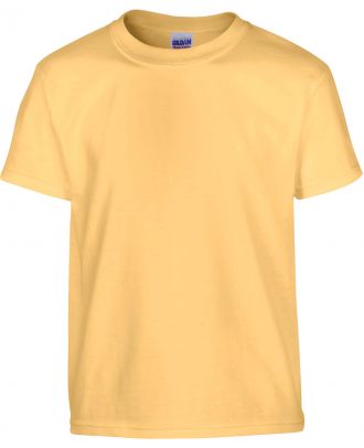 T-shirt enfant manches courtes heavy 5000B - Yellow Haze