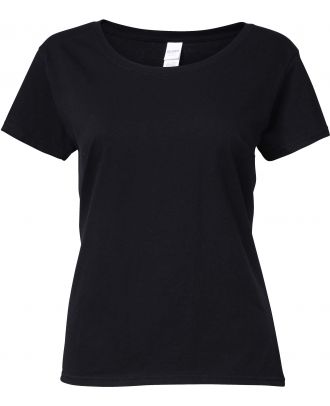 T-shirt femme Softstyle® Deep Scoop 64550L - Black