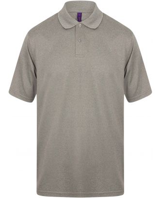 Polo homme Coolplus H475 - Heather Grey