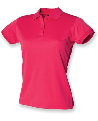 Polo femme Coolplus H476 - Bright Pink