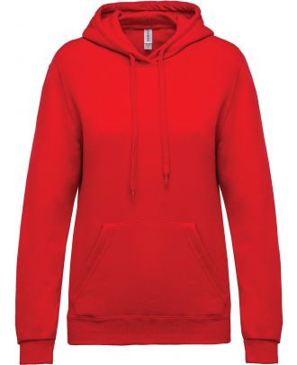 Sweat-shirt femme à capuche K473 - Red 