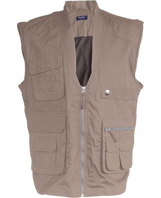 Gilet Reporter Indy K670 - Beige