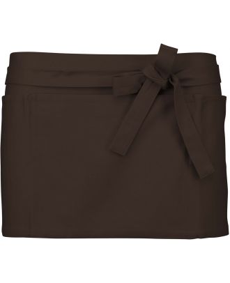 Tablier court de Barman K886 - Chocolate