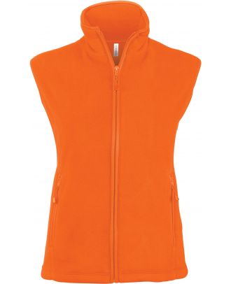 Gilet femme micropolaire Mélodie K906 - Fluorescent Orange